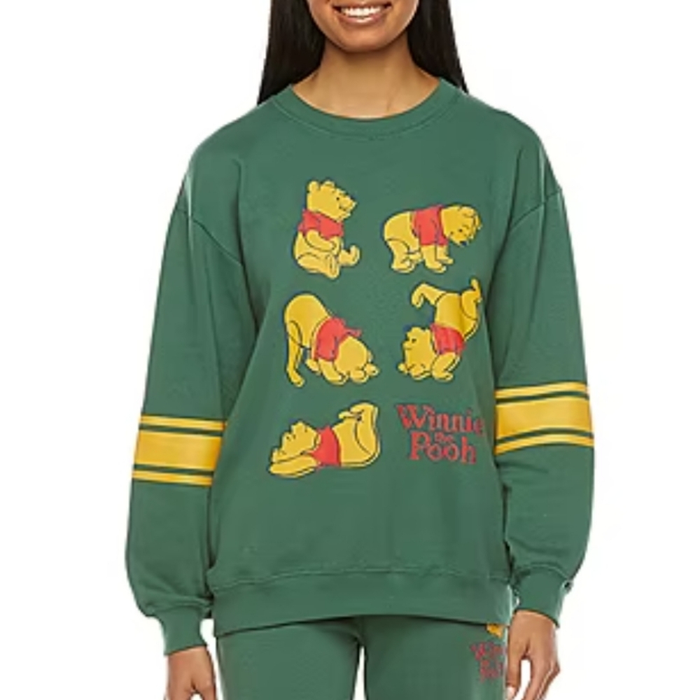 Disney Winnie The Pooh Crew neck Long sleeve sweatshirt